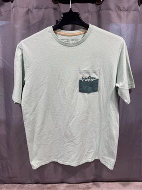 Patagonia Light Mint Short-Sleeve Pocket Tee